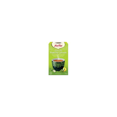 Yogi Tea BIO Zelený čaj Matcha Lemon 17 x 2 g