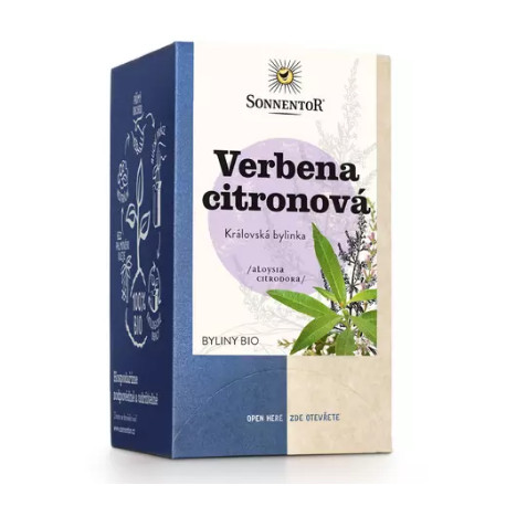 Sonnentor Verbena citronová čaj bio 27 g porcovaný dvoukomorový