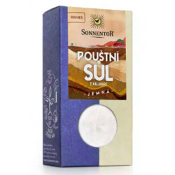 Sonnentor Pouštní sůl z Kalahari 150 g krabička koření