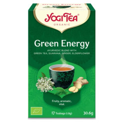Bio Zelená energie Yogi Tea 17 x 1,8 g