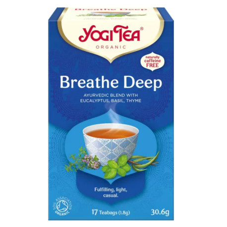 Bio Dýchej zhluboka Yogi Tea 17 x 1,8 g