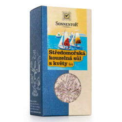 Sonnentor Středomořská kouzelná sůl s květy bio 120g