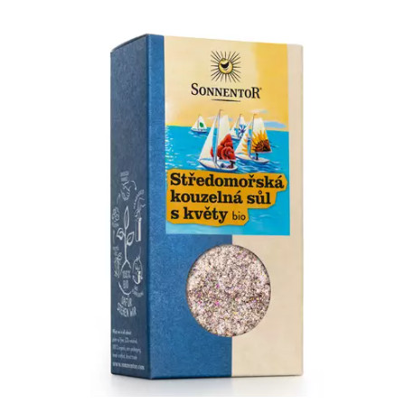 Sonnentor Středomořská kouzelná sůl s květy bio 120g