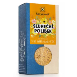 Sonnentor Sluneční polibek – směs květů a koření bio 40 g krabička koření
