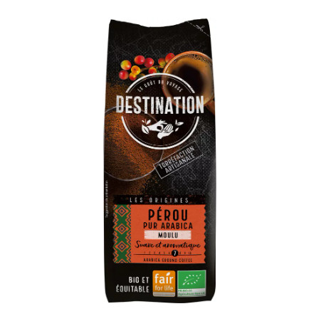 Bio káva mletá Peru Destination 250 g