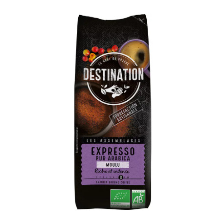 Bio káva mletá Espresso Destination 250 g