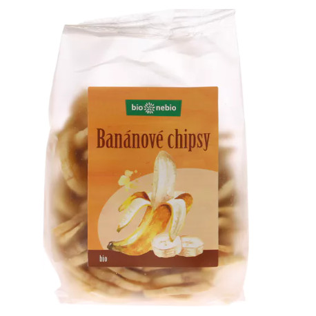 Banánové chipsy 100g BIO CL