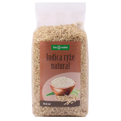 Bionebio Bio rýže indica natural 500 g