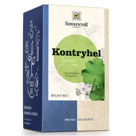 Sonnentor Kontryhel bio porcovaný dvoukomorový čaj 27 g