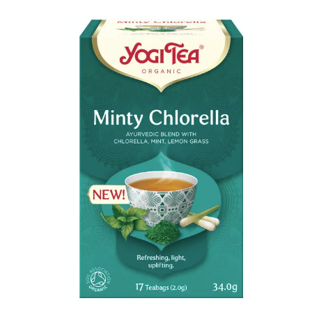 Bio Mátová Chlorella Yogi Tea 17 x 2 g